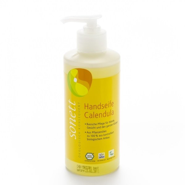 Calendula Hands, Face &amp; Body Liquid Soap, Sonett