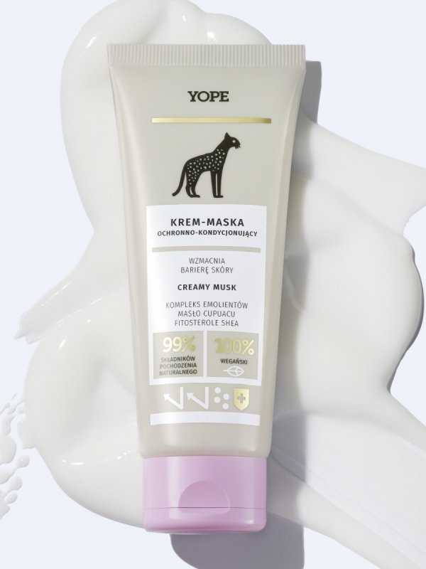 Ochronno-kondycjonujący krem-maska do rąk, Creamy Musk, Yope, 50ml