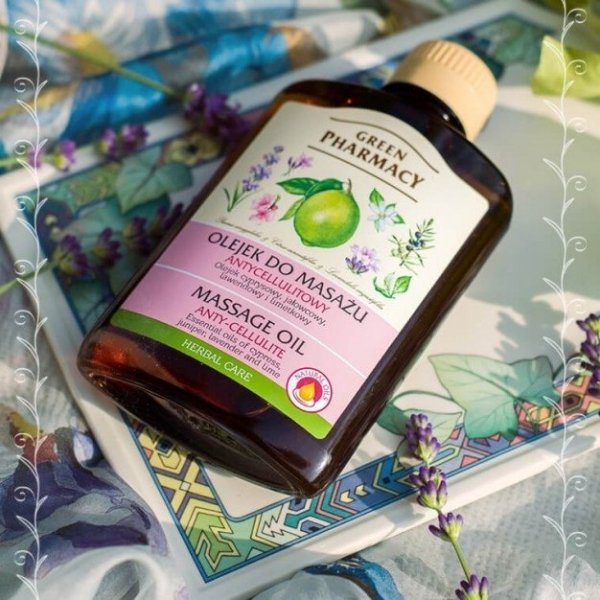 Anti-cellulite Massage Oil, Green Pharmacy