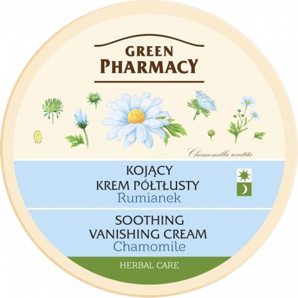 Soothing Semi-rich Cream Chamomile, Green Pharmacy