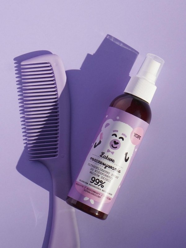 Ultra-gentle Spray Facilitates Detangling Hair, Yope