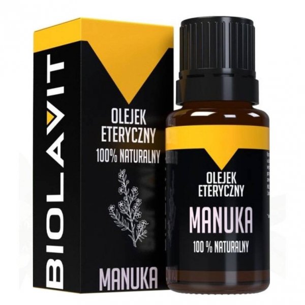 Manuka Essential Oil, Biolavit, 10 ml