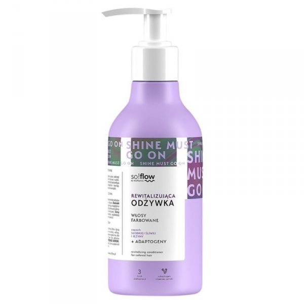 Vis Plantis So!Flow Rewitalizująca Odżywka - do włosów farbowanych, 400ml