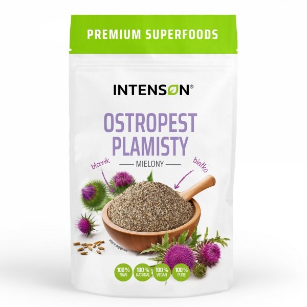 Ostropest Plamisty Mielony, Intenson, 200g