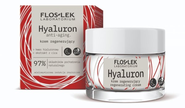 Floslek HYALURON Krem regenerujący na noc - 50 ml