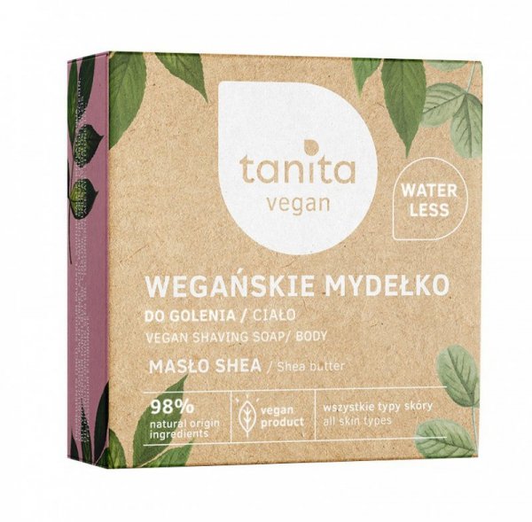 TANITA VEGAN Mydełko do golenia, 70g