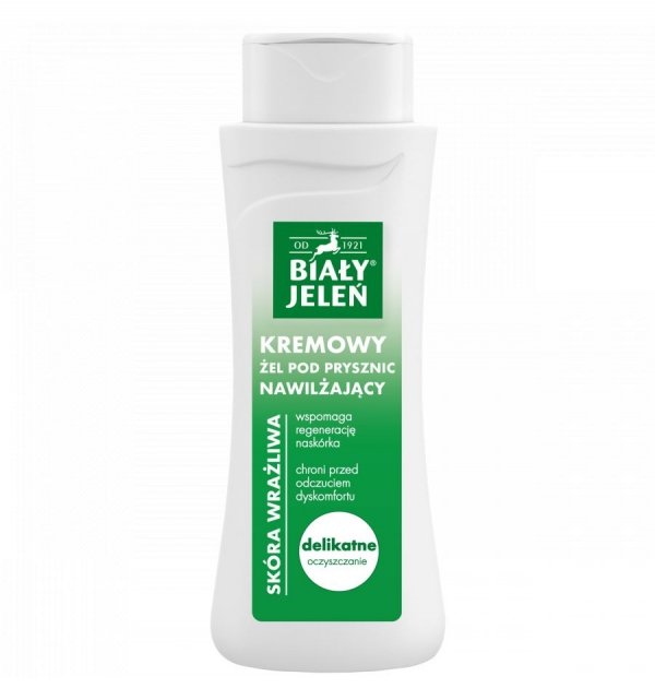 BIAŁY JELEŃ Kremowy żel pod prysznic nawilżający 300 ml