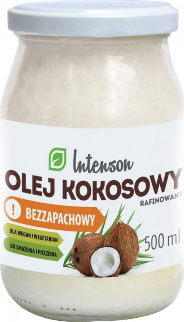 Olej Kokosowy Rafinowany, Bezzapachowy, Intenson