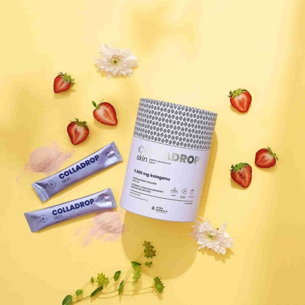 Colladrop® Skin, kolagen 5000 mg, Aura Herbals, 30 saszetek