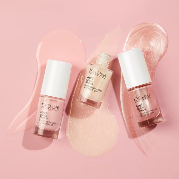 EVELINE Nail Therapy Professional Skoncentrowana odżywka do paznokci nadająca kolor - Nude 5 ml