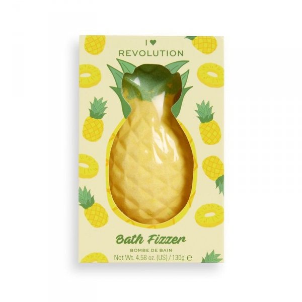 I HEART REVOLUTION Bath Fruit Fizzer Pineapple Mus do kąpieli ananas 130g