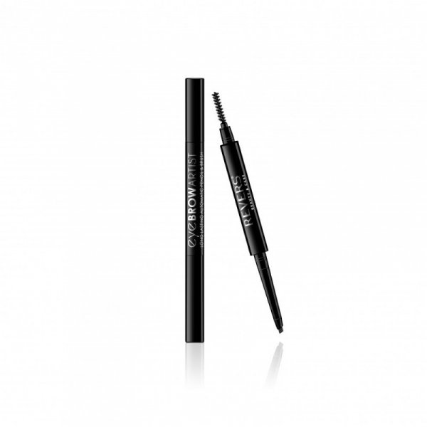 REVERS Kredka automatyczna do brwi Eye Brow Artist ze szczoteczką - ciemny brąz 1szt