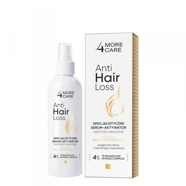 More4Care Specjalistyczny Serum-Aktywator gęstości włosów Anti Hair Loss 70ml