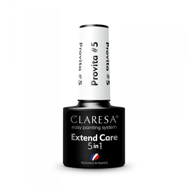 CLARESA Baza pod lakier hybrydowy Extend Care 5in1 Provita - 5  5g