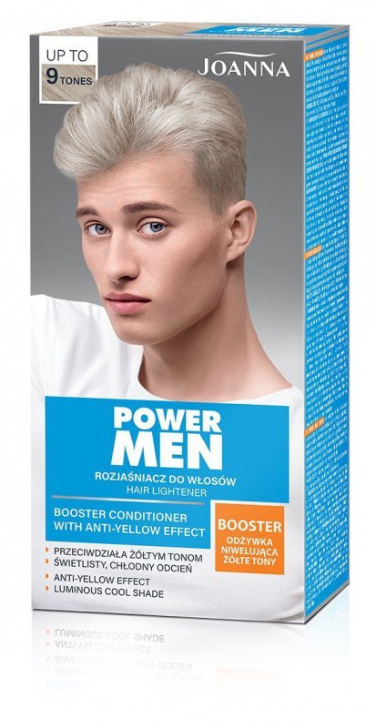 JOANNA Power Men Rozjaśniacz do włosów do 9 tonów