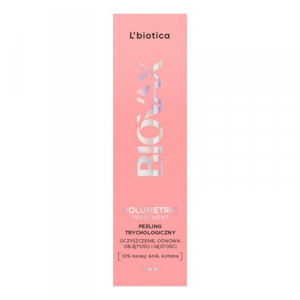 L`BIOTICA Biovax Volumetric Peeling trychologiczny - oczyszczenie, odnowa objętości i gęstości 100 ml