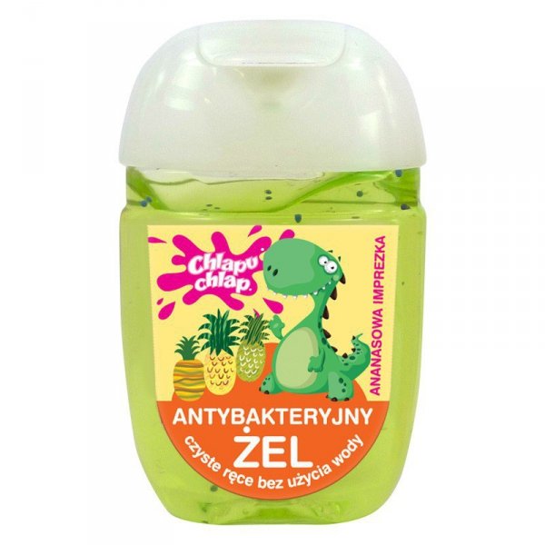 CHLAPU CHLAP Antybakteryjny żel do higieny rąk - ananasowa imprezka 30 ml