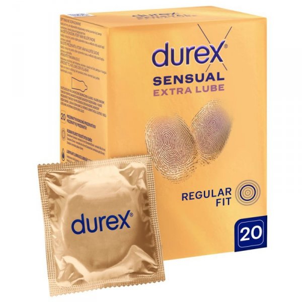 DUREX PREZERW. 20szt SENSUAL EXTRA