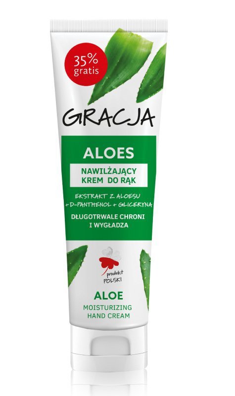 Gracja Krem nawilżający do rąk Aloes, 100ml