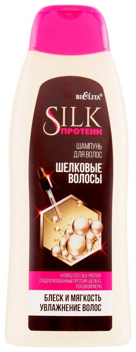 Jedwabny Szampon do Włosów Silk Protein, Belita, 500ml