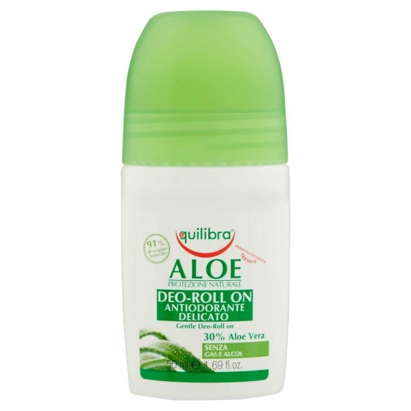 Aloesowy Dezodorant Antyperspirant w Kulce Equilibra, 50ml
