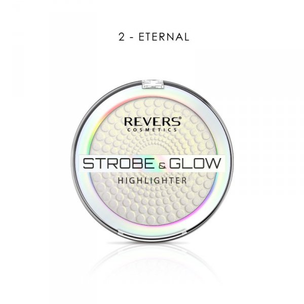REVERS Puder rozświetlający STROBE &amp; GLOW HIGHLIGHTER  02 Eternal