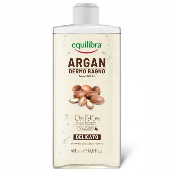 Arganowy Żel do Kąpieli, Equilibra, 400ml