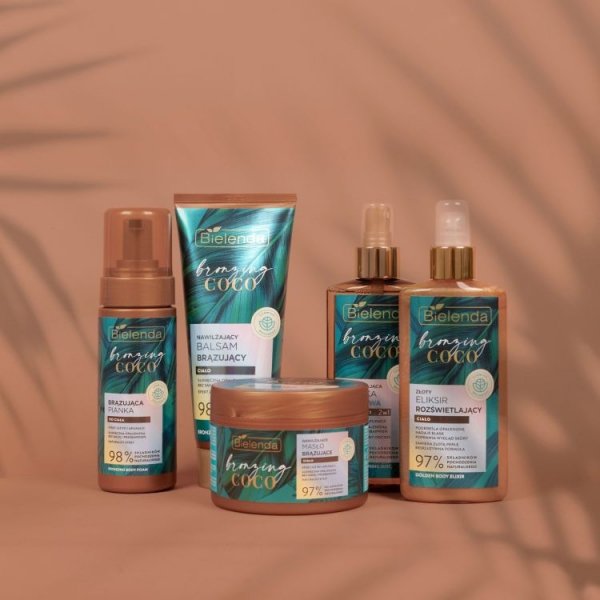 BIELENDA Bronzing Coco Brązująca pianka do ciała 150ml