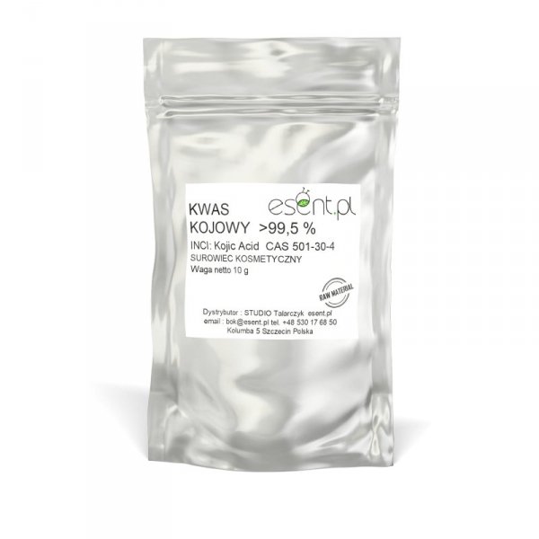 Kwas Kojowy (Kojic Acid) 99,5%, Esent, 10g