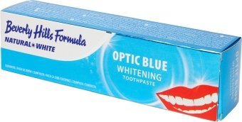 Pasta do zębów Natural White Optic Blue Whitening, Beverly Hills