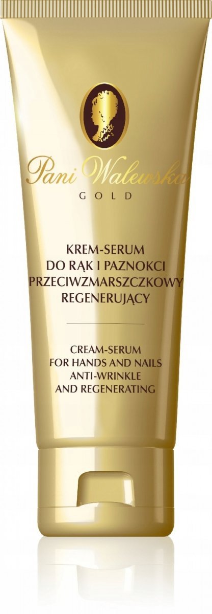 Miraculum Pani Walewska Gold Krem-Serum do rąk przeciwzmarszczkowy regenerujący  75ml