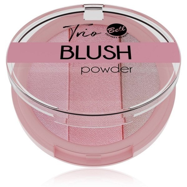 Bell Róż do policzków Trio Blush Powder 9g