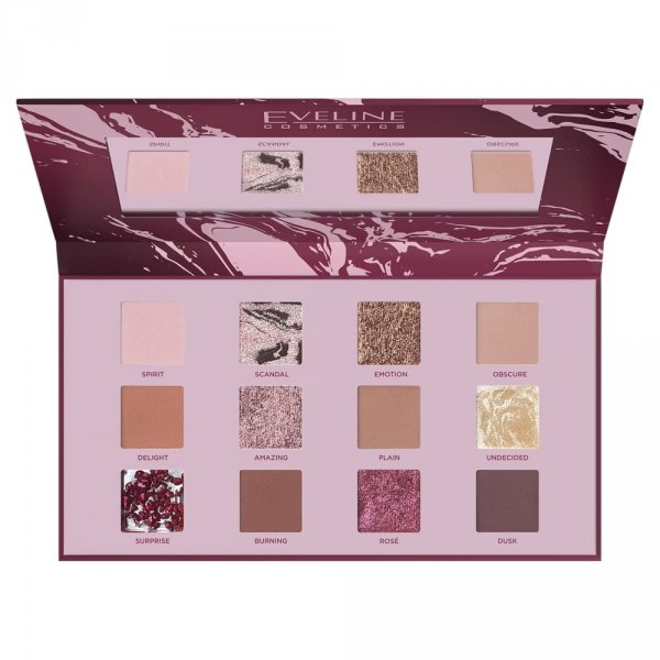 Eveline Cosmetics Nudes Shooking paleta cieni do powiek 9.6 g