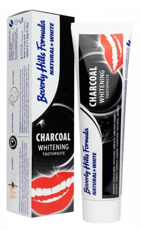 Beverly Hills Formula Charcoal Whitening pasta do zębów wybielająca z węglem 100ml