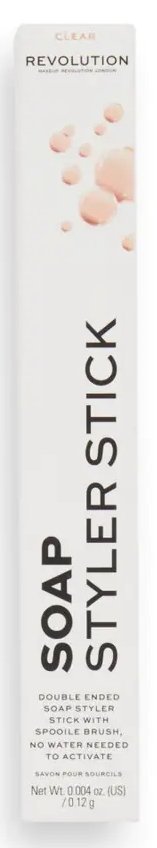 Dwustronny Sztyft do Modelowania Brwi, Makeup Revolution Soap Styler Stick