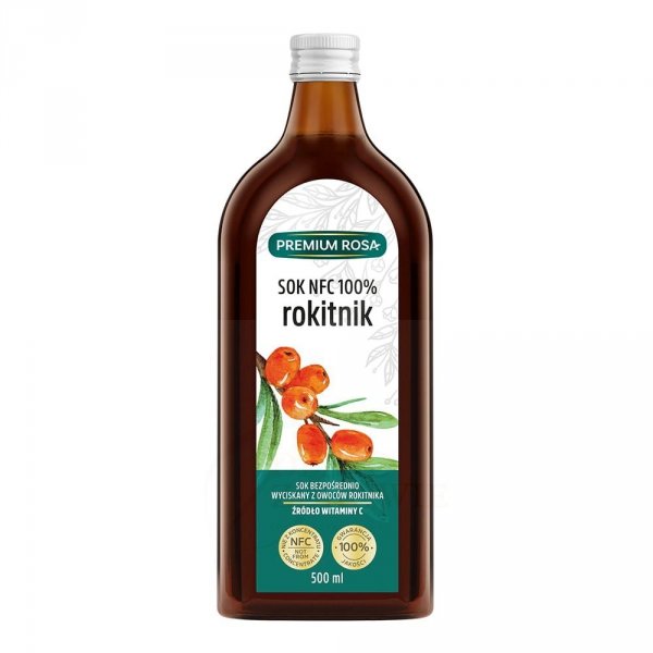 Sok z Rokitnika 100% Premium Rosa, 500ml