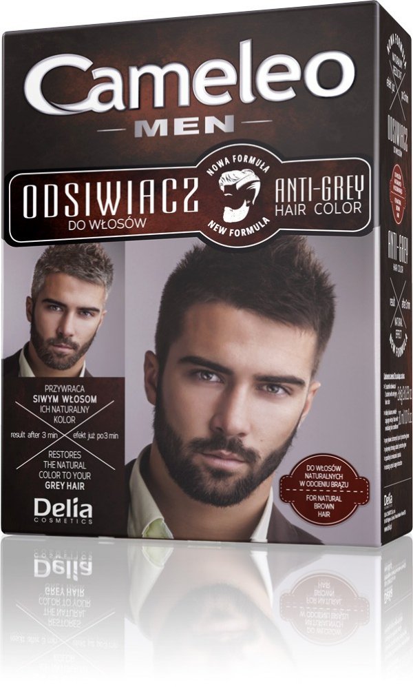 Delia Cosmetics Cameleo Odsiwiacz dla mężczyzn do włosów naturalnych i brązowych nr.02