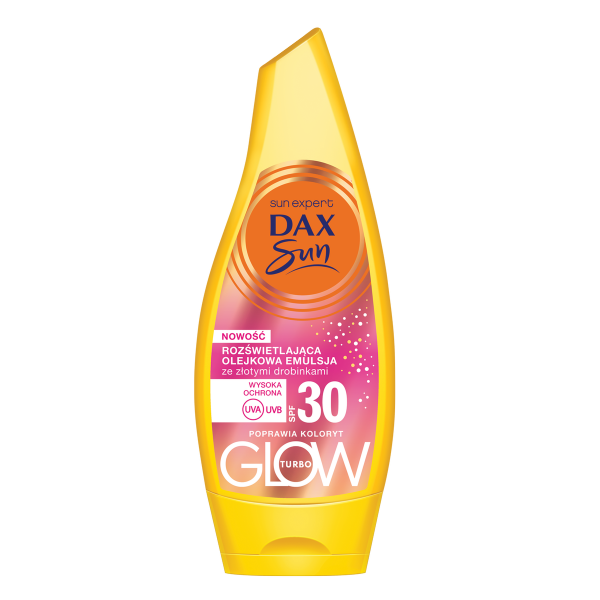 DAX OP Olejek SPF 30 Żelowy ze złotymi drob.