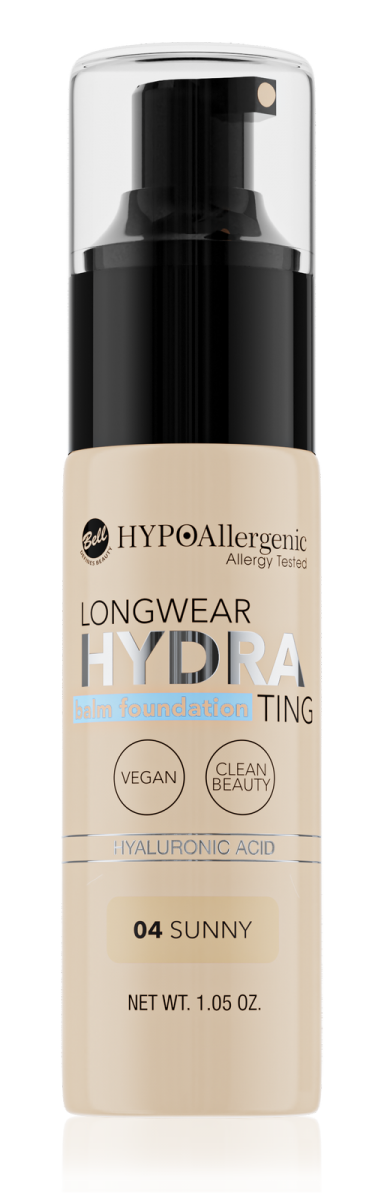 Bell Hypoallergenic Podkład nawilżający Longwear Hydrating Balm Foundation nr 04