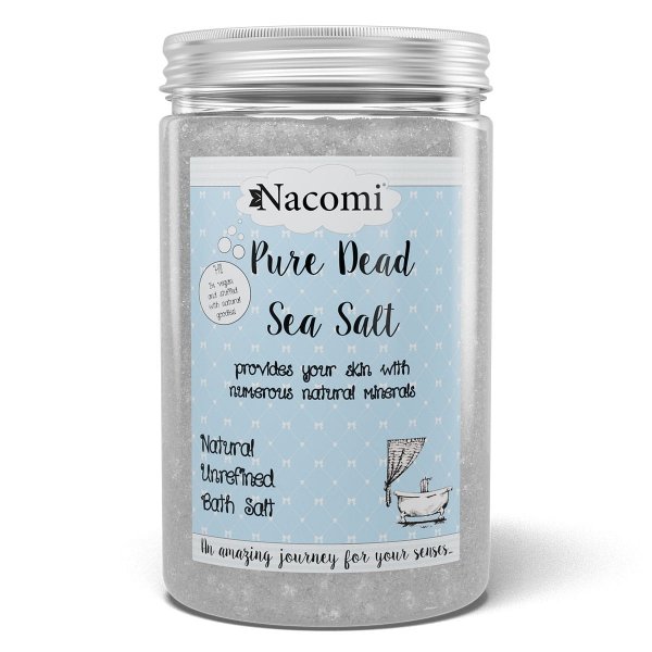 Czysta Sól z Morza Martwego, Nacomi, 1400 g