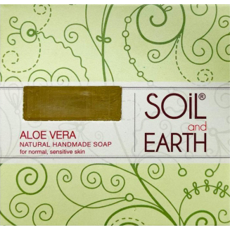Aloesowe Naturalne Mydło, Soil &amp; Earth, 125g