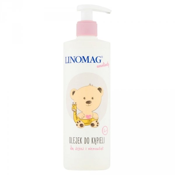 Linomag Emolienty Olejek do kąpieli dla dzieci i niemowląt, 400ml