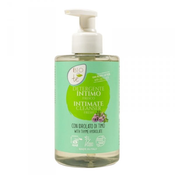 Odświeżający płyn do higieny intymnej z ekologicznym hydrolatem z tymianku, Pierpaoli Biocontè, 300ml