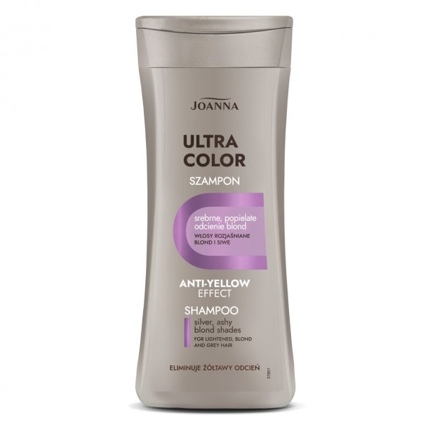 JOANNA Ultra Color Szampon - srebrne odcienie blond 200 ml