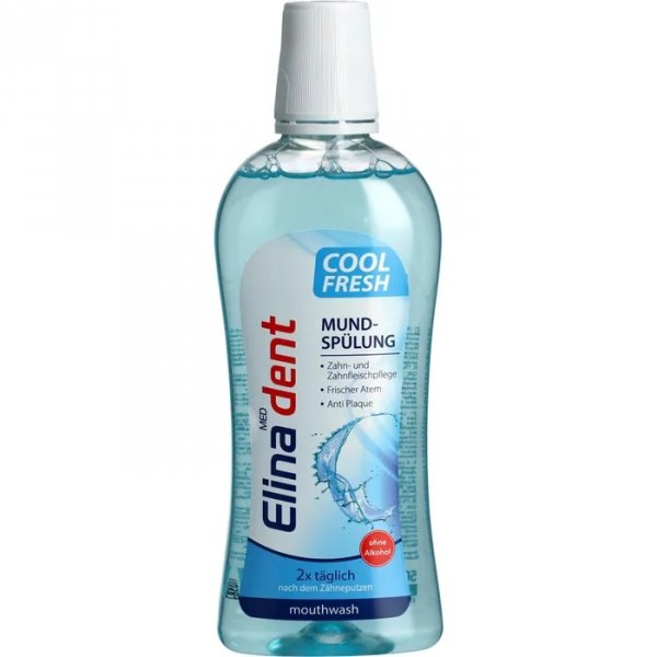 Płyn do płukania jamy ustnej Cool Fresh, Elina dent, 500ml