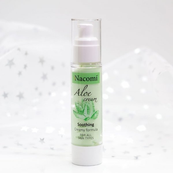 Aloesowy Żel Krem do Twarzy, Nacomi, 50ml