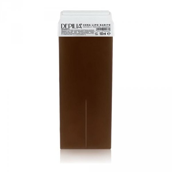 DEPILIA Wosk do depilacji w rolce - MASŁO SHEA, 100ml