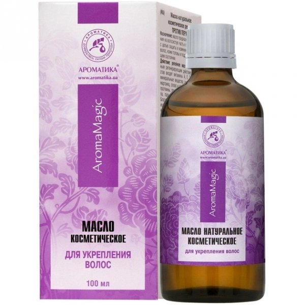 Olejek kosmetyczny wzmacniający włosy, Aromatika, 100ml