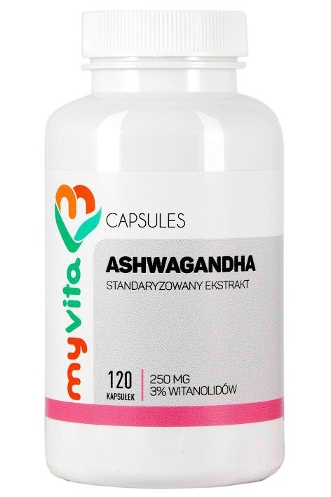 Ashwagandha 3% 250mg, Myvita