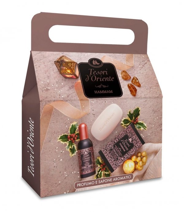 HAMMAM Zestaw prezentowy Perfumy + Mydło, TESORI d'Oriente